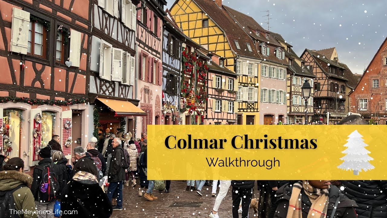 Walking Through Colmar’s Christmas Markets | Kid-Friendly & Festive 🎄