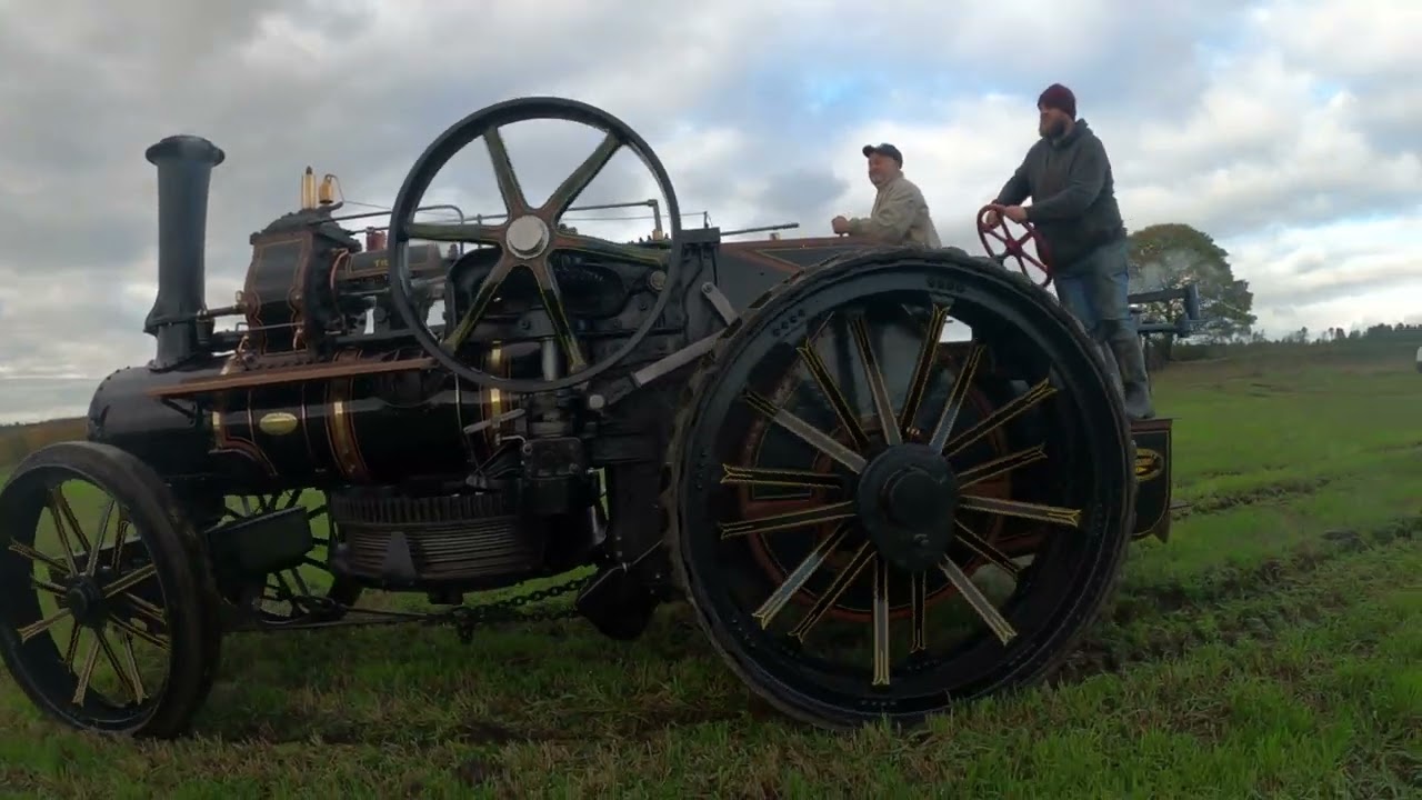 1920 Fowler Ploughing Engine 15441 Tiger CT4177 (16 nHP) at Ashover Ploughing Match 2025