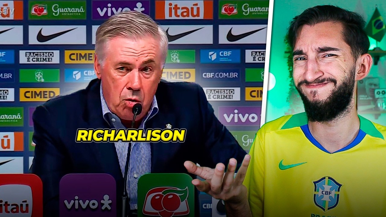 🚨CONVOCA&Ccedil;&Atilde;O RUIM? - Ancelotti convoca RICHARLISON numa lista bem question&aacute;vel! 🇧🇷