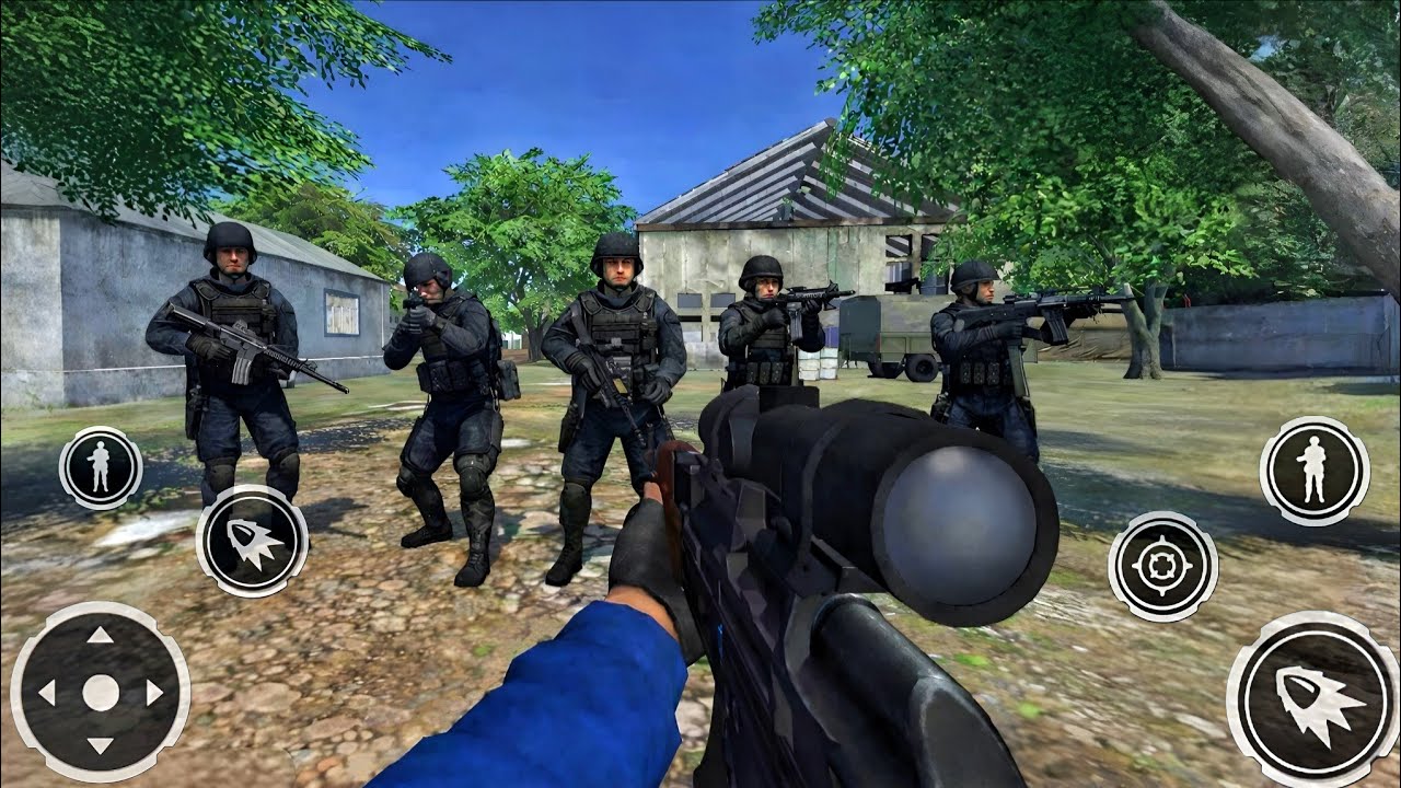 Fire Action Modern Commando Army Game - Android Gameplay 