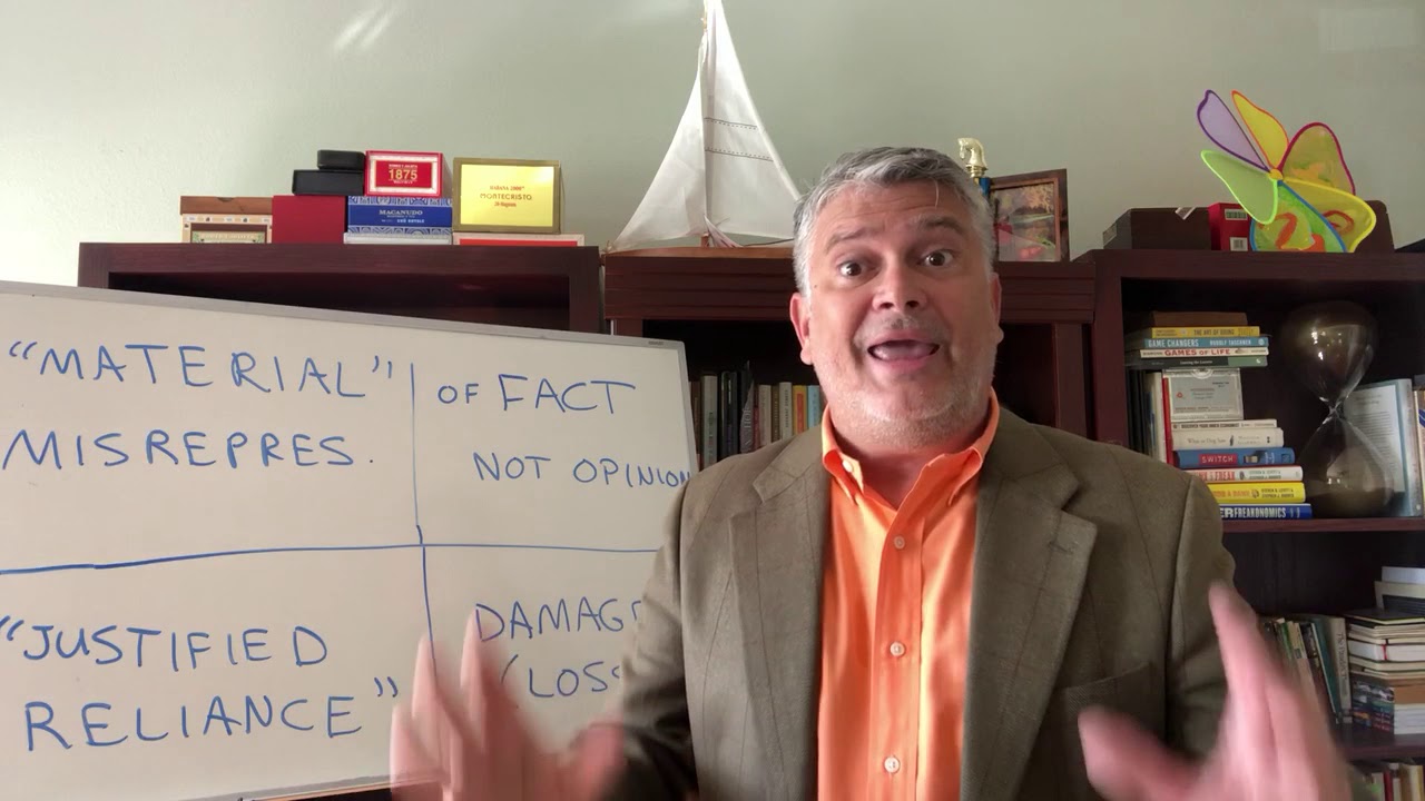 The elements of fraud