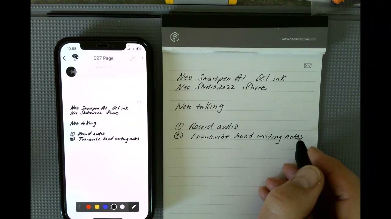 Using the Neo Smartpen A1 with NeoStudio 2022