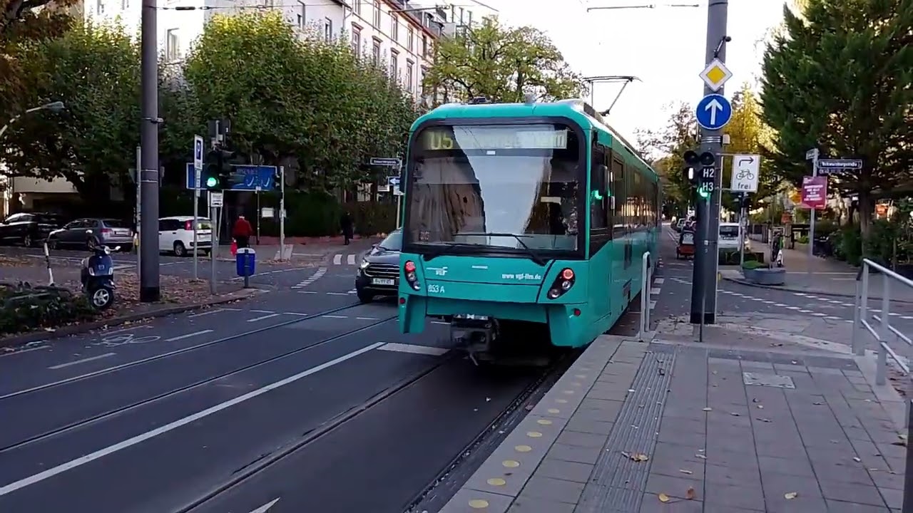 U-Bahn Frankfurt am Main - Linie U5, Bahnstrecke von Musterschule bis Preungesheim