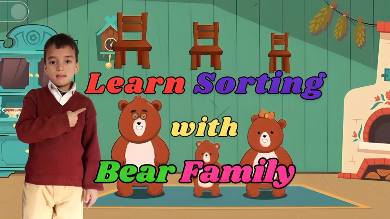 Learn Sorting Objects by size | Small | Medium | Large | Learning Video for Kids | Educational Video