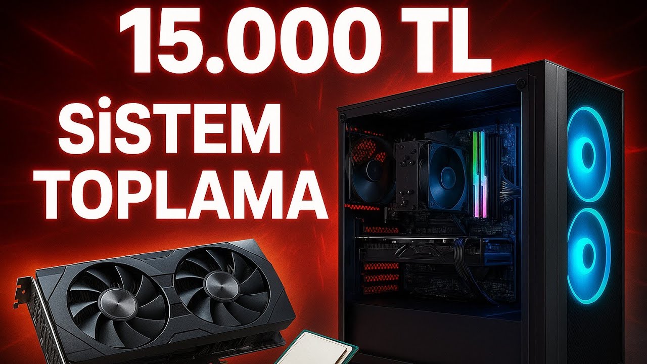 15 bin tl ye oyuncu sistem toplama pc