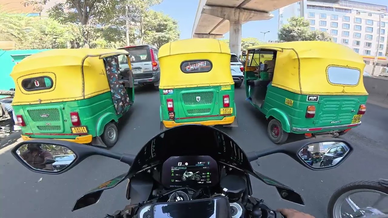 20Jan2026 - BMW S1K Bangalore Biker - Daily Ride - CCDToOffice