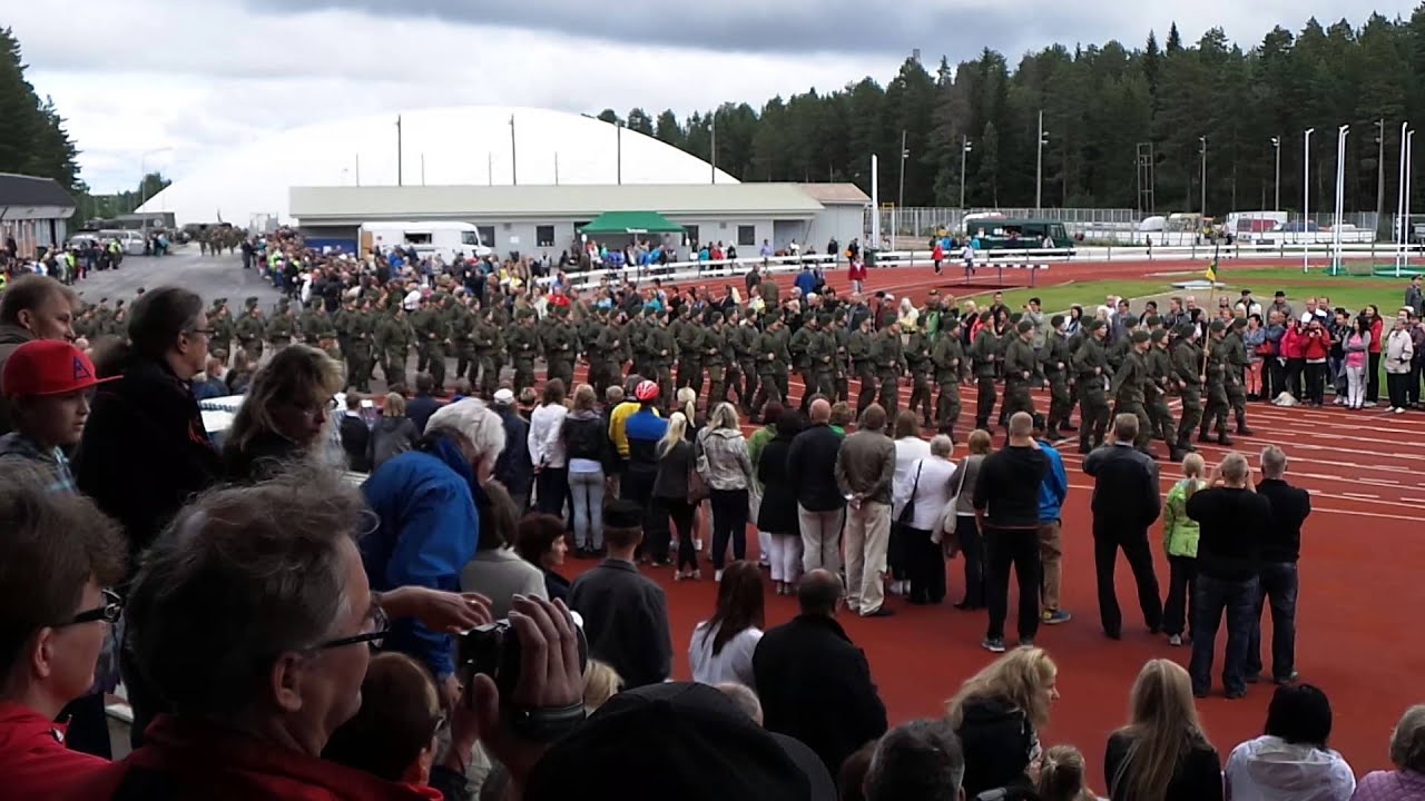 Kainuun Prikaatin valamarssi 2013
