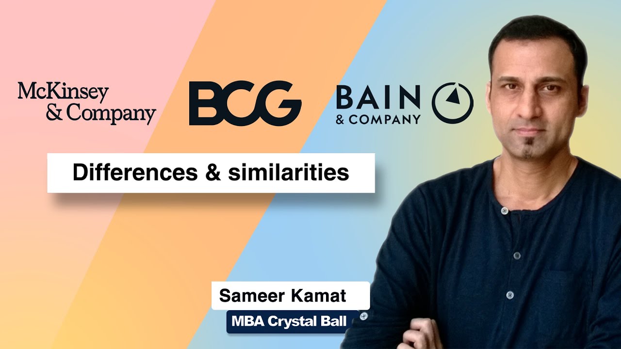 McKinsey vs BCG vs Bain | Salary, Interview, Life | India USA UK