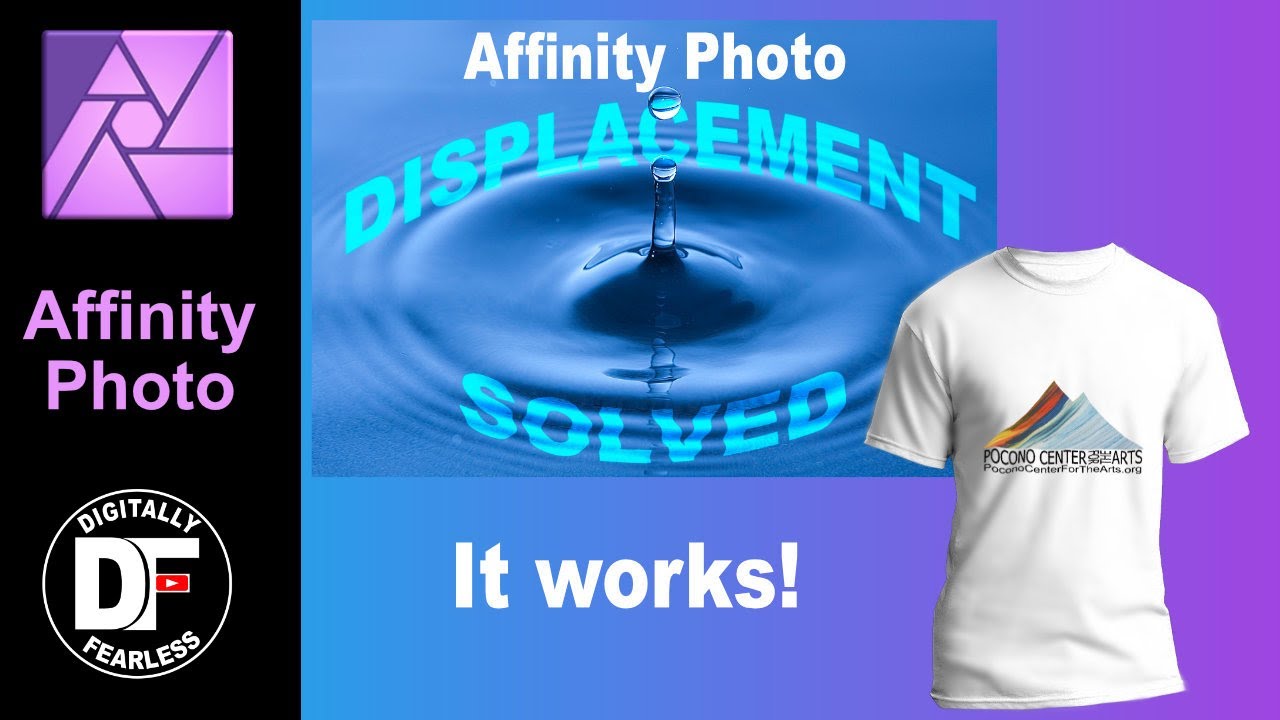 Displacement Map Works in Affinity Photo