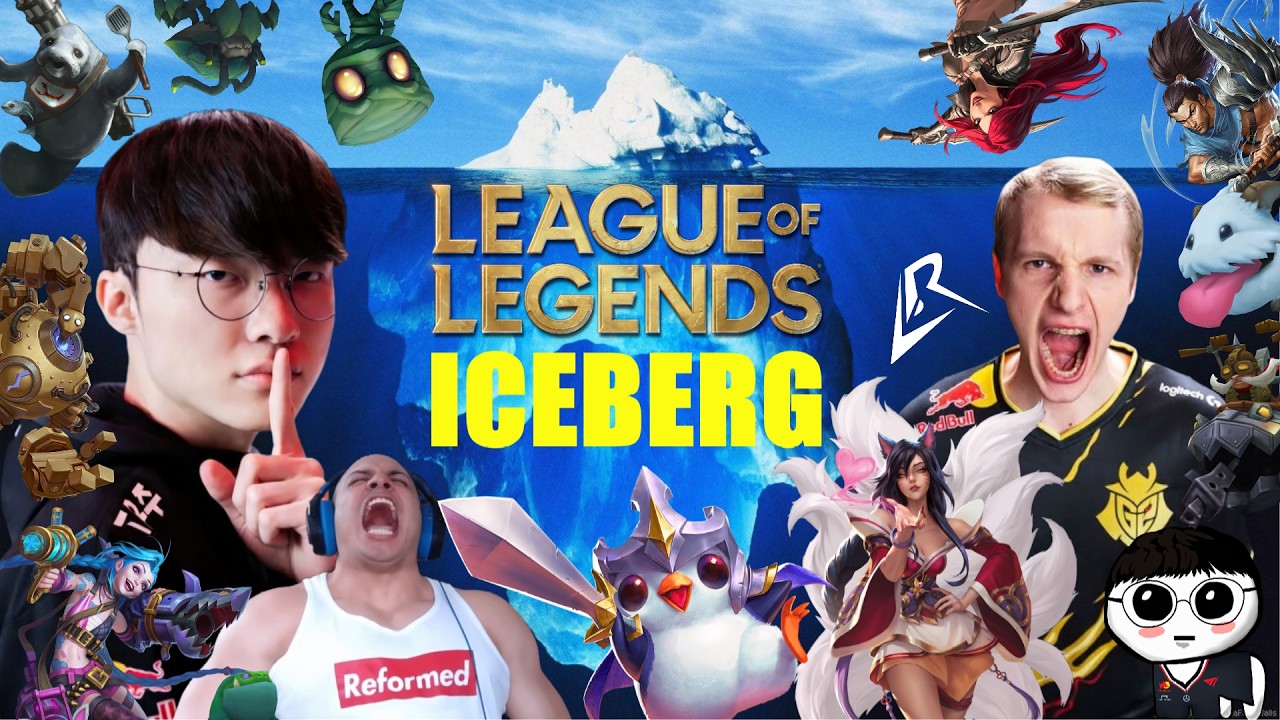 Kompletny League of Legends ICEBERG