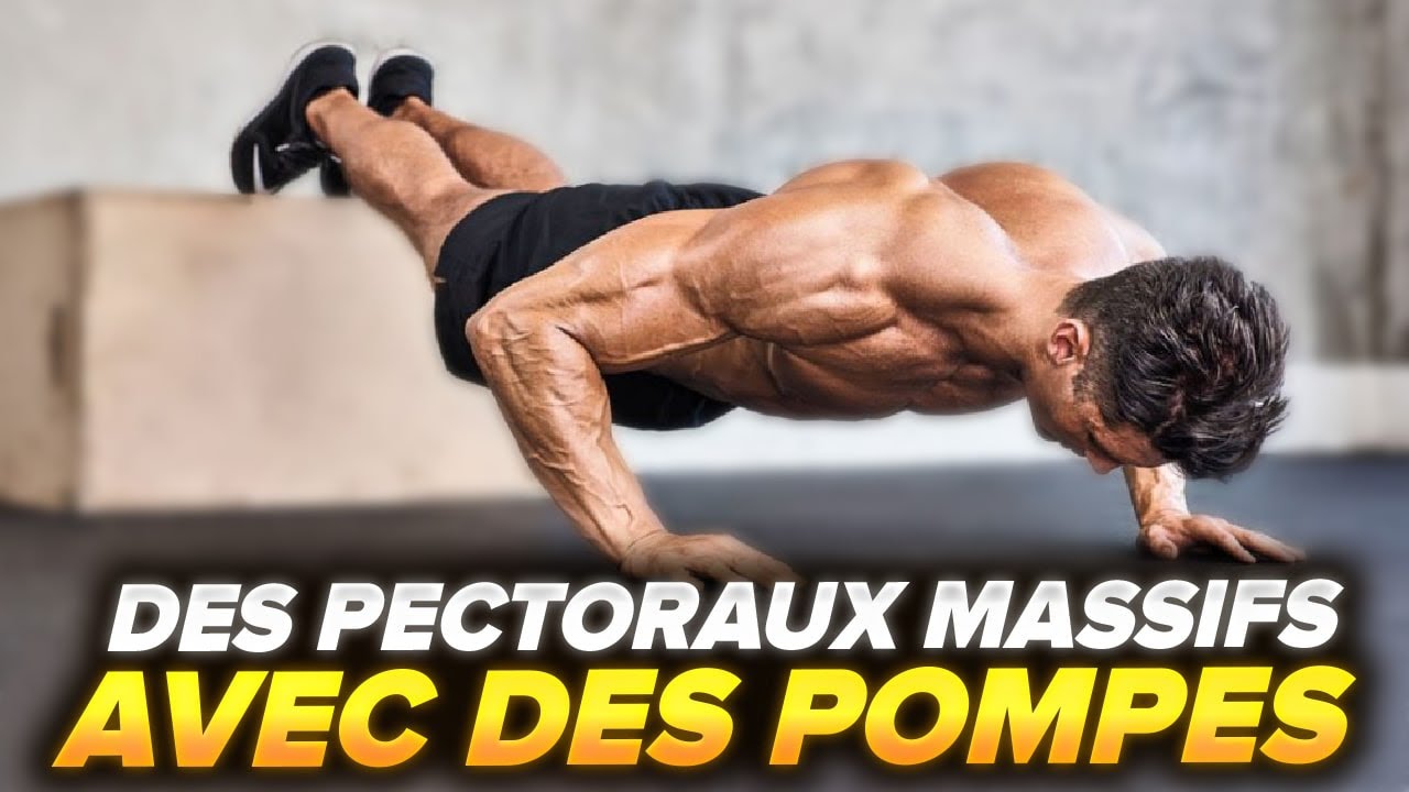 DES PECTORAUX ÉNORMES AVEC DES POMPES SEULEMENT 🔥 (séance complète)