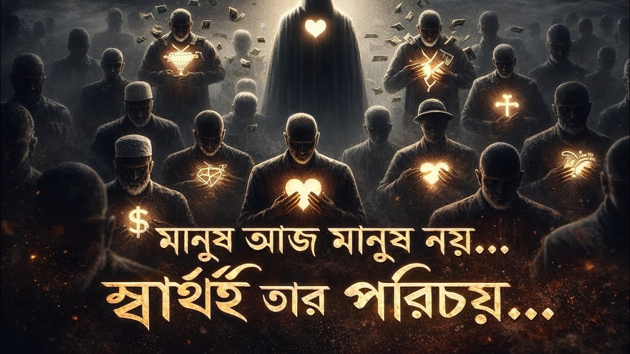 মানুষ আজ মানুষ নয়…স্বার্থই তার পরিচয়…
