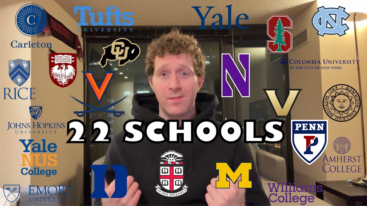 What Applying to 22 Schools Taught Me | Acceptances, Waitlists, Rejections | My Journey #college