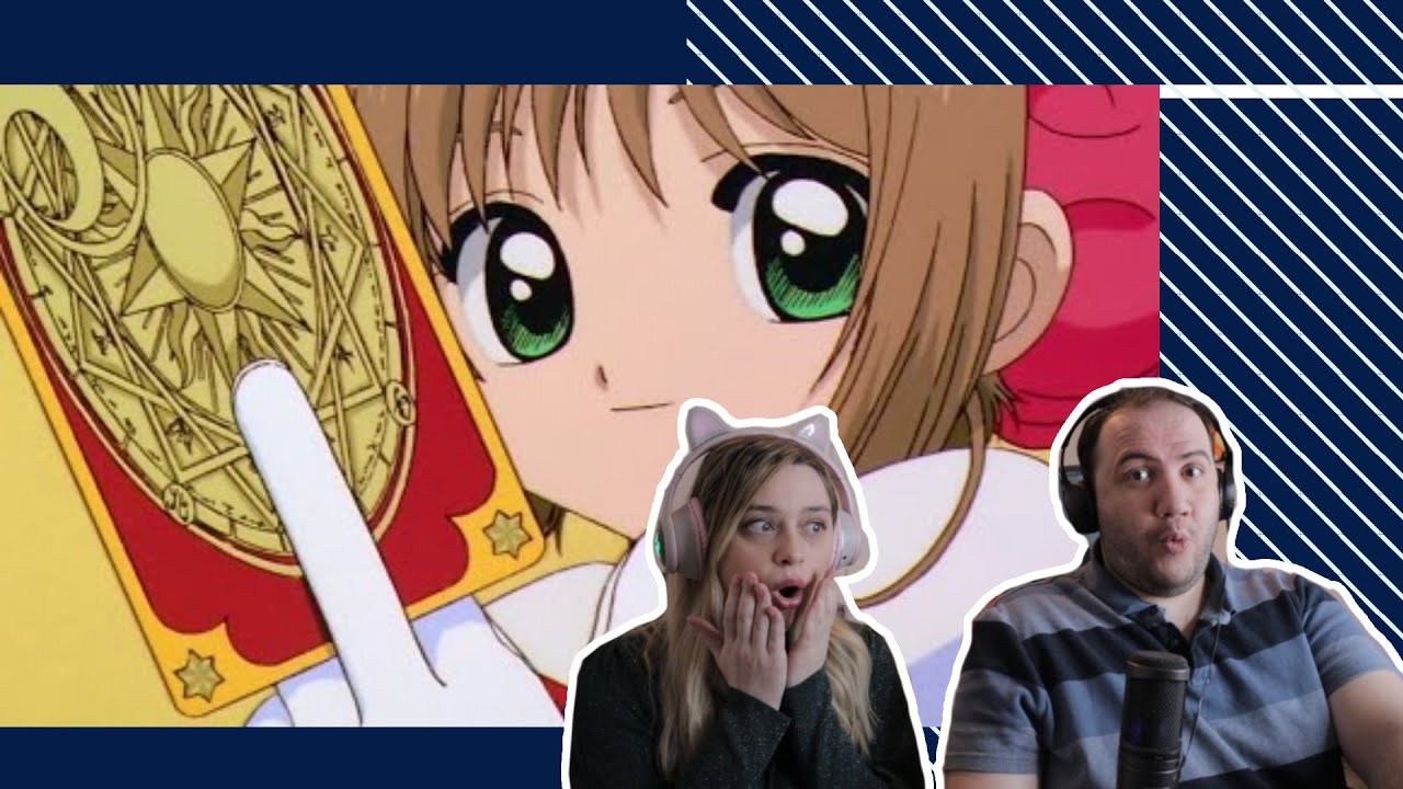 MY WIFE SHOWED ME HER FAVOURITE ANIME | CARDCAPTOR SAKURA REACTION
