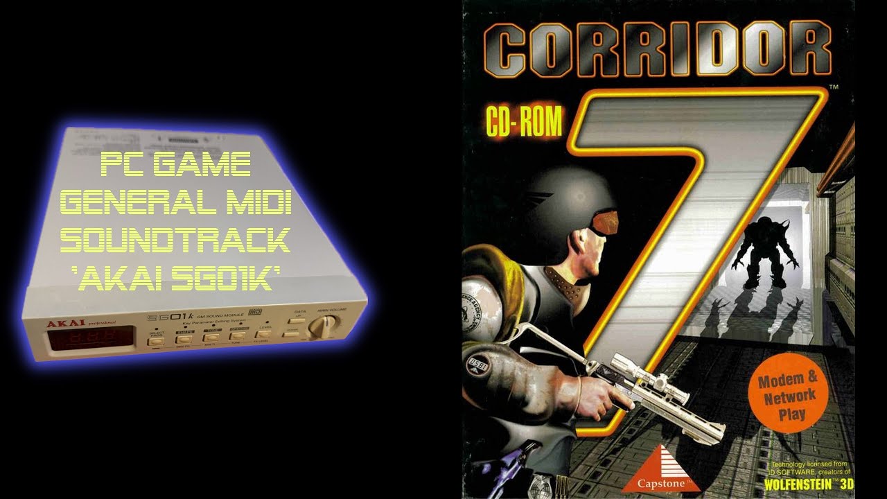 Corridor 7: Alien Invasion (1994) - Akai SG01k - MIDI Soundtrack | OST