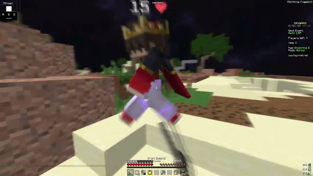Chill hypixel skywars at 6am (with custom sounds)