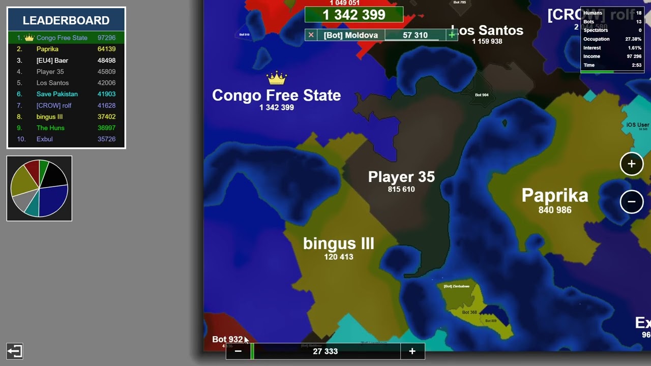 I Won Three Times In A Row?! Victory Strategy! Territory Games io - Territorial IO