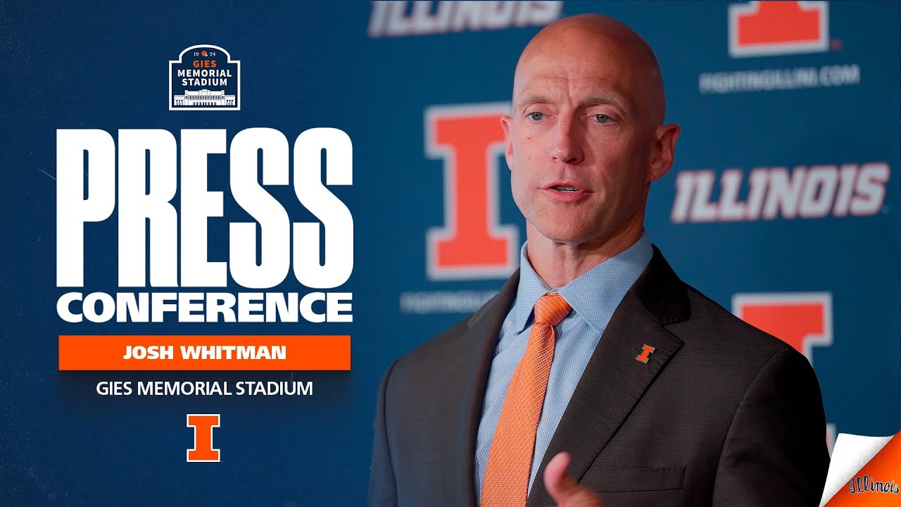 Josh Whitman Gies Memorial Stadium Press Conference | Illinois Athletics 9/9/25