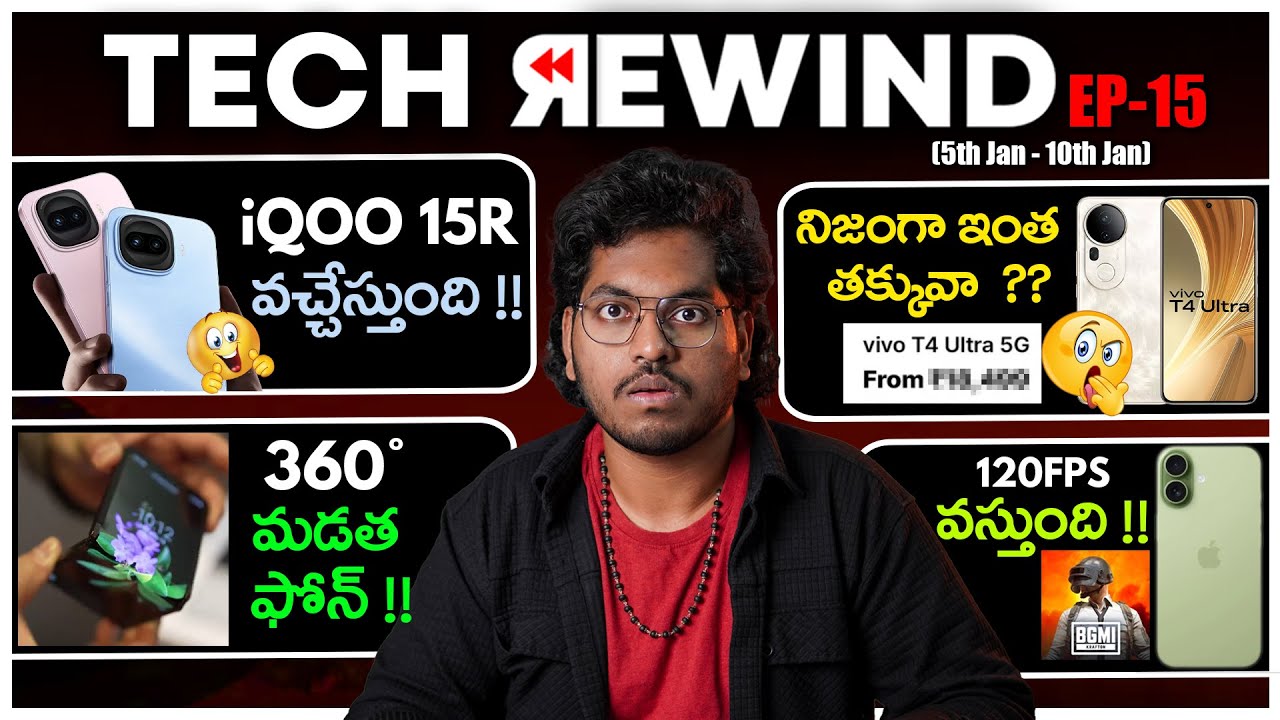 Tech Rewind Episode 15 || Iqoo 15R, Oneplus Nord 6, S26 Ultra, Republic Day Sales