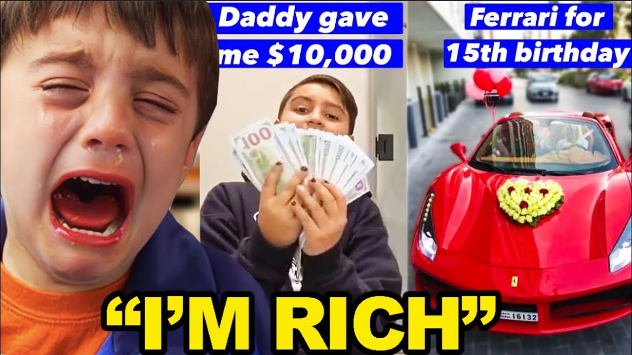 Spoiled Brat Thinks Money Grows On Trees
