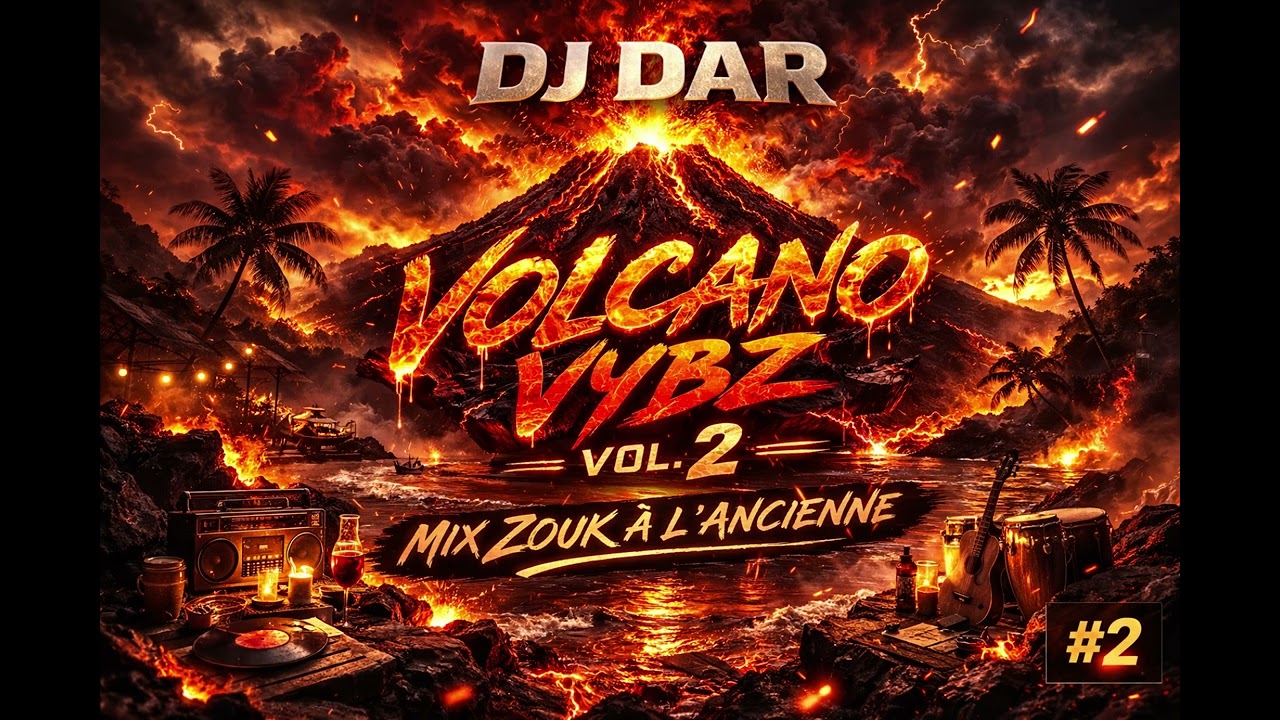 DJ DAR – Volcano Vybz Vol. 2 🌋 | zouk souvenir Mix 2026 | 974 Vibes