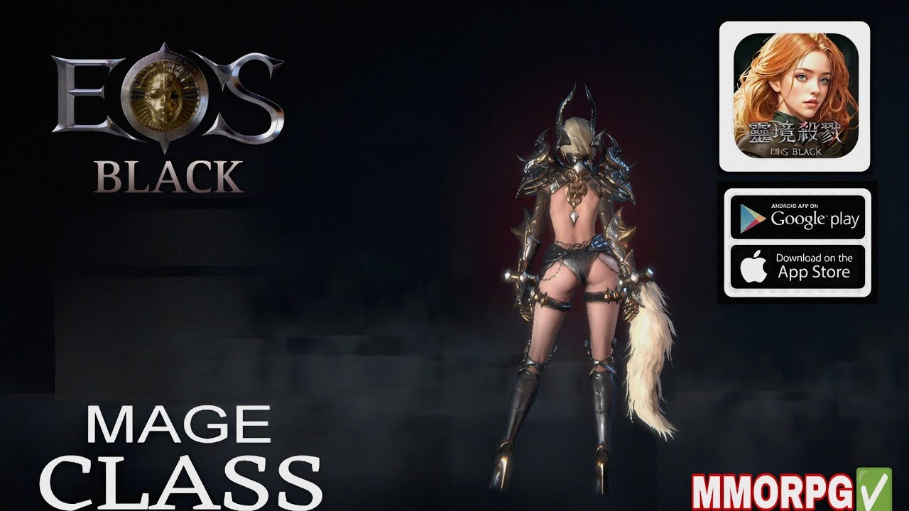 EOS BLACK GAMEPLAY Mage NEW MMORPG FOR ANDROID/iOS 2026  