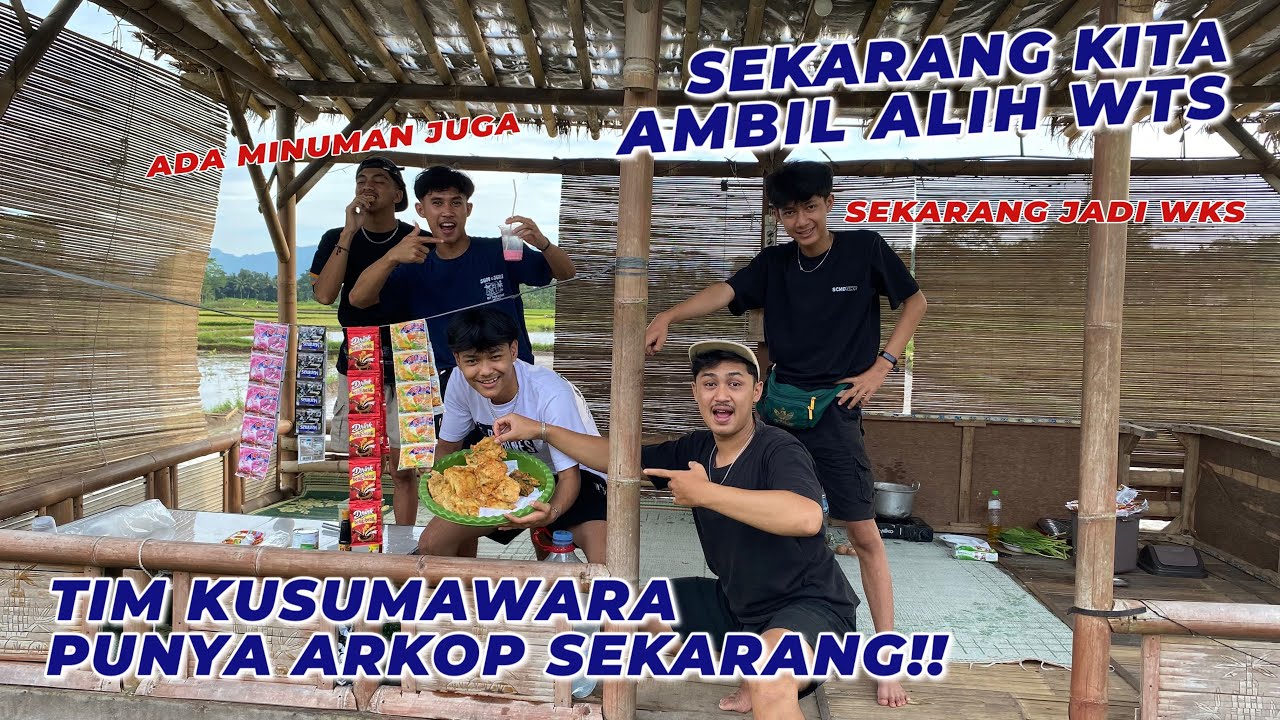 WTS SEKARANG KITA AMBIL ALIH !! TIM KUSUMAWARA PUNYA WARKOP.