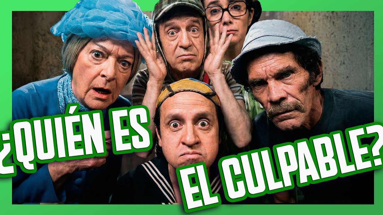 El Chavo quiere averiguar quien le deja platos vacíos por la noche