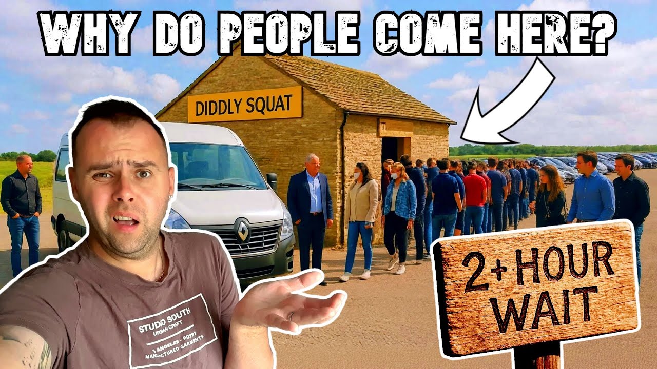 SHOCKED At Diddly Squat Farm Shop | Van Camping In The Cotswolds