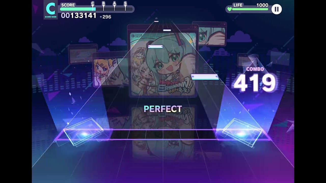 getting almost 800 combo in pjsk :000