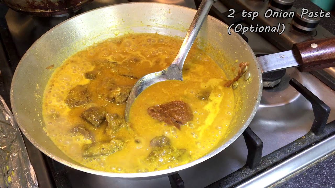 Lamb Pasanda (Indian Restaurant Style)