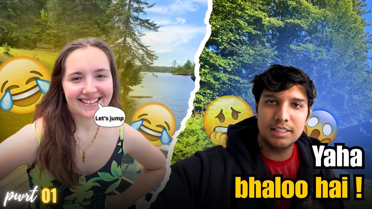 Danielle🇨🇦 ne sikhayi swimming mujhko🇮🇳🏕️ | Desi Vlog in Canada 🇨🇦