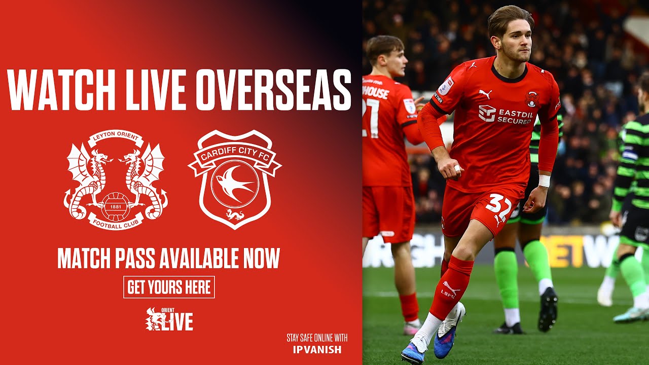 Leyton Orient vs Cardiff City | Orient LIVE Pre Match Stream | HOME