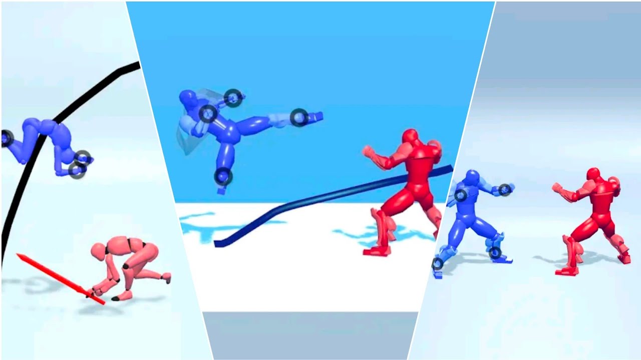Draw Action: Freestyle Fight - Gameplay Walkthrough Part 1 All Levels New Mob Games (Android, iOS)