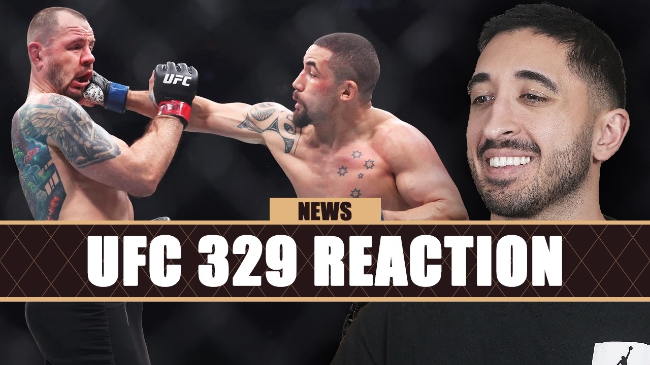 Robert Whittaker ЗАТКНУЛ скептиков! UFC 329 РЕАКЦИЯ