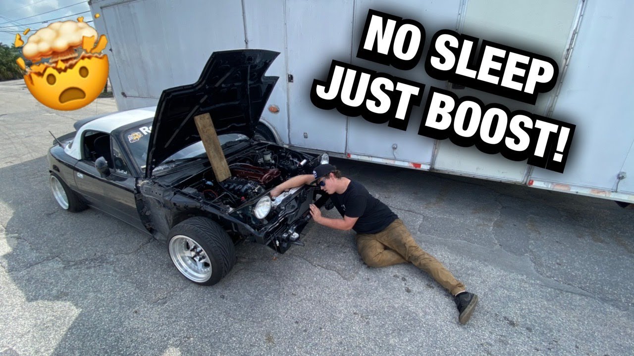 24 HOUR CHALLENGE, FINISHED THE RICER MIATA!