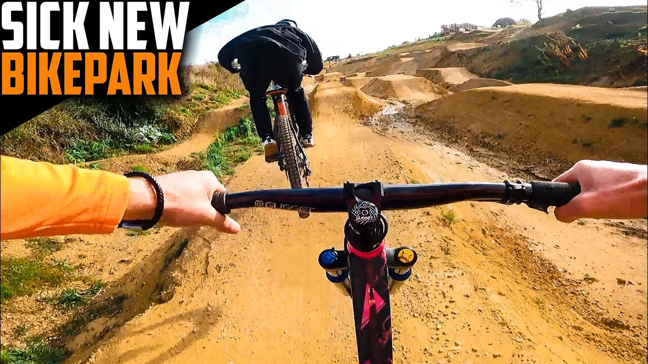 I HAD NO IDEA THAT THIS BRAND NEW BIKE PARK WAS SO GOOD!!