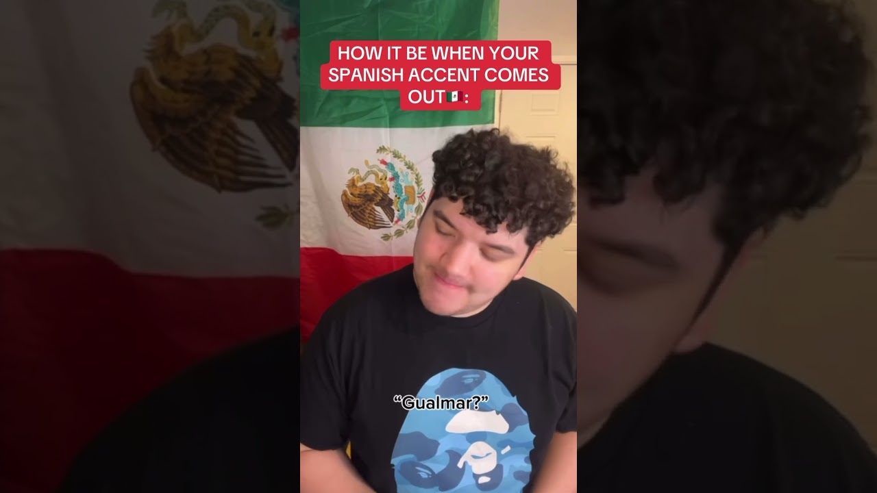 КАК ЭТО БЫЛО, КОГДА У ТЕБЯ ПРОЯВЛЯЕТСЯ ИСПАНСКИЙ АКЦЕНТ😭🇲🇽‼️