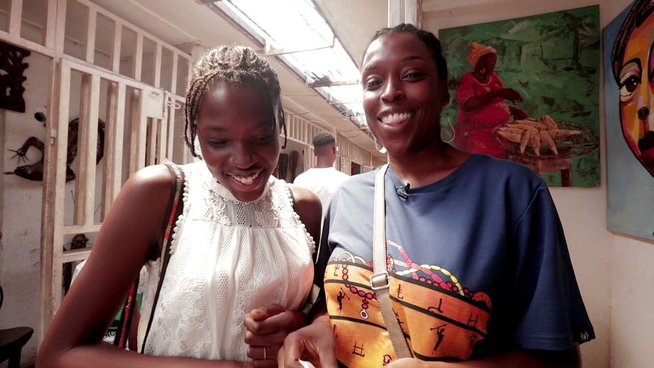 Our visit to the Lekki Arts & Craft market in Lagos, Nigeria