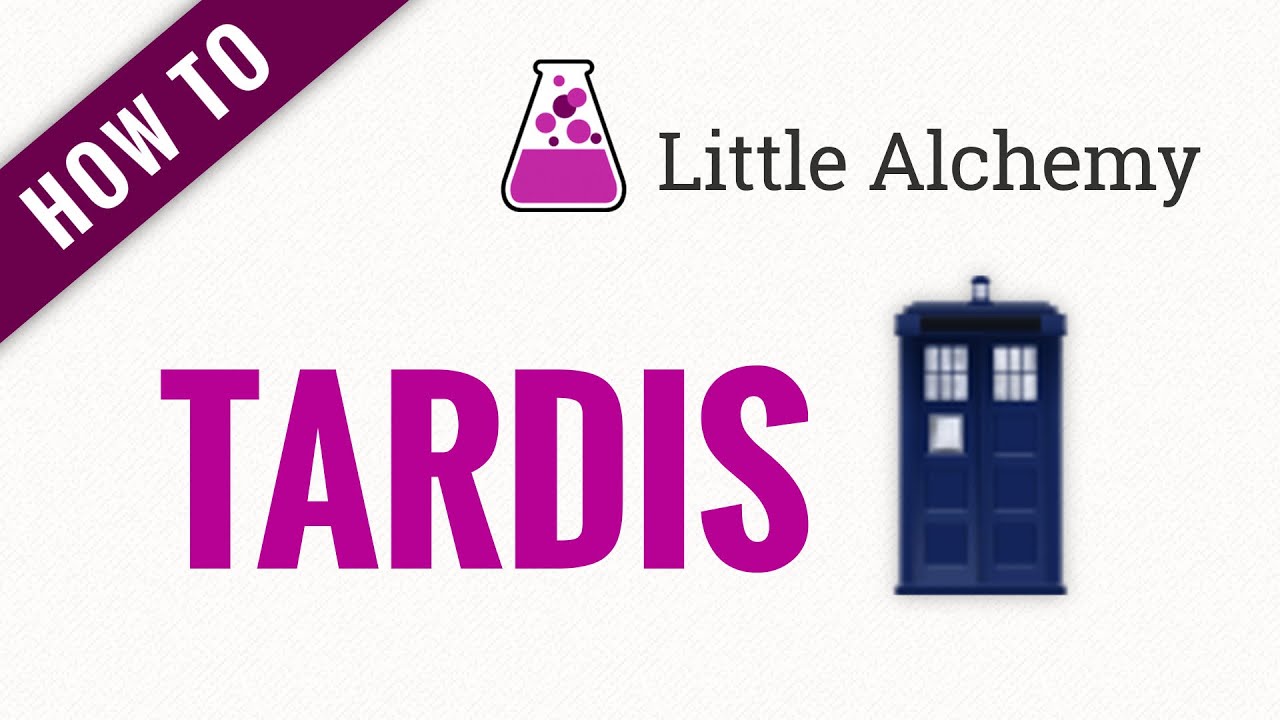 How to make TARDIS in Little Alchemy - Hidden Gem!