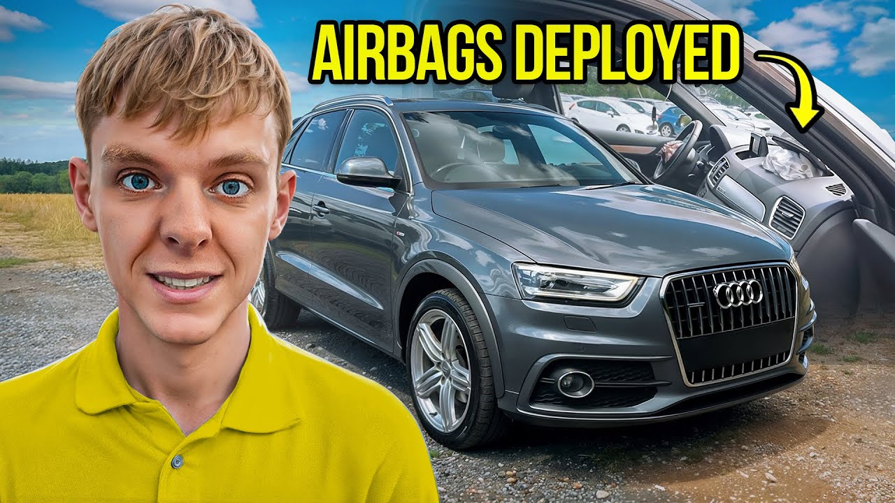 WHY DID THE AIRBAGS GO OFF ON THIS £10,000 AUDI