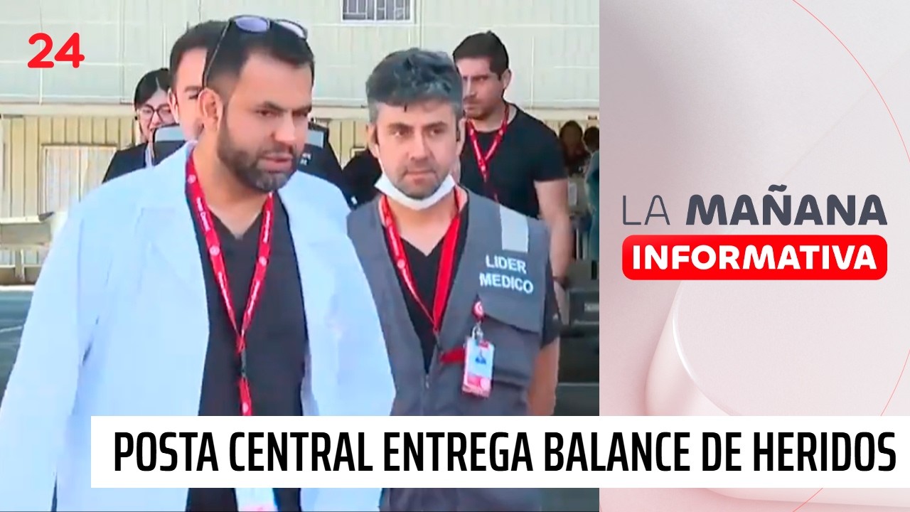 Posta Central entrega balance de heridos tras explosión en Renca | 24 Horas TVN Chile