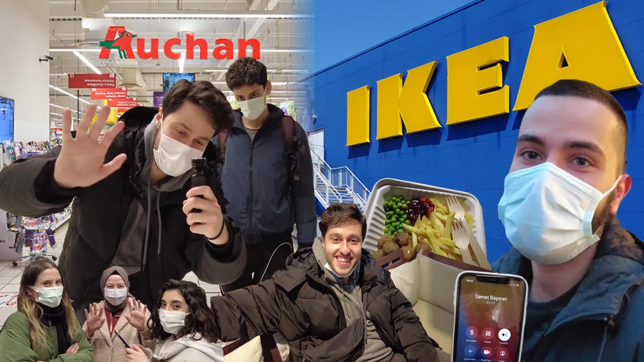 KAPANMADAN HEMEN ÖNCE! ⛔️| ikea & auchan alışverişi, berber, koronavirüs, polonya erasmus vlog