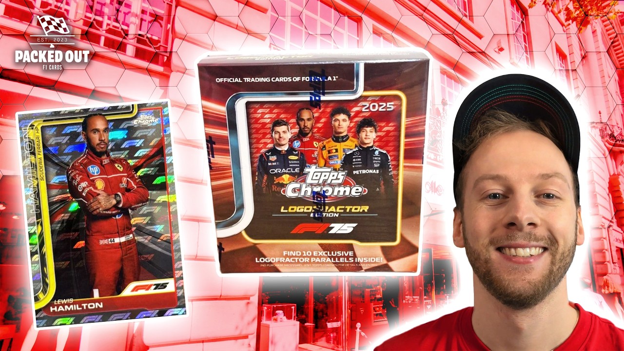 TOPPS CHROME F1 LOGOFRACTOR 2025 - ЭКСКЛЮЗИВ ДЛЯ ЛОНДОНСКОГО МАГАЗИНА + CHOAS