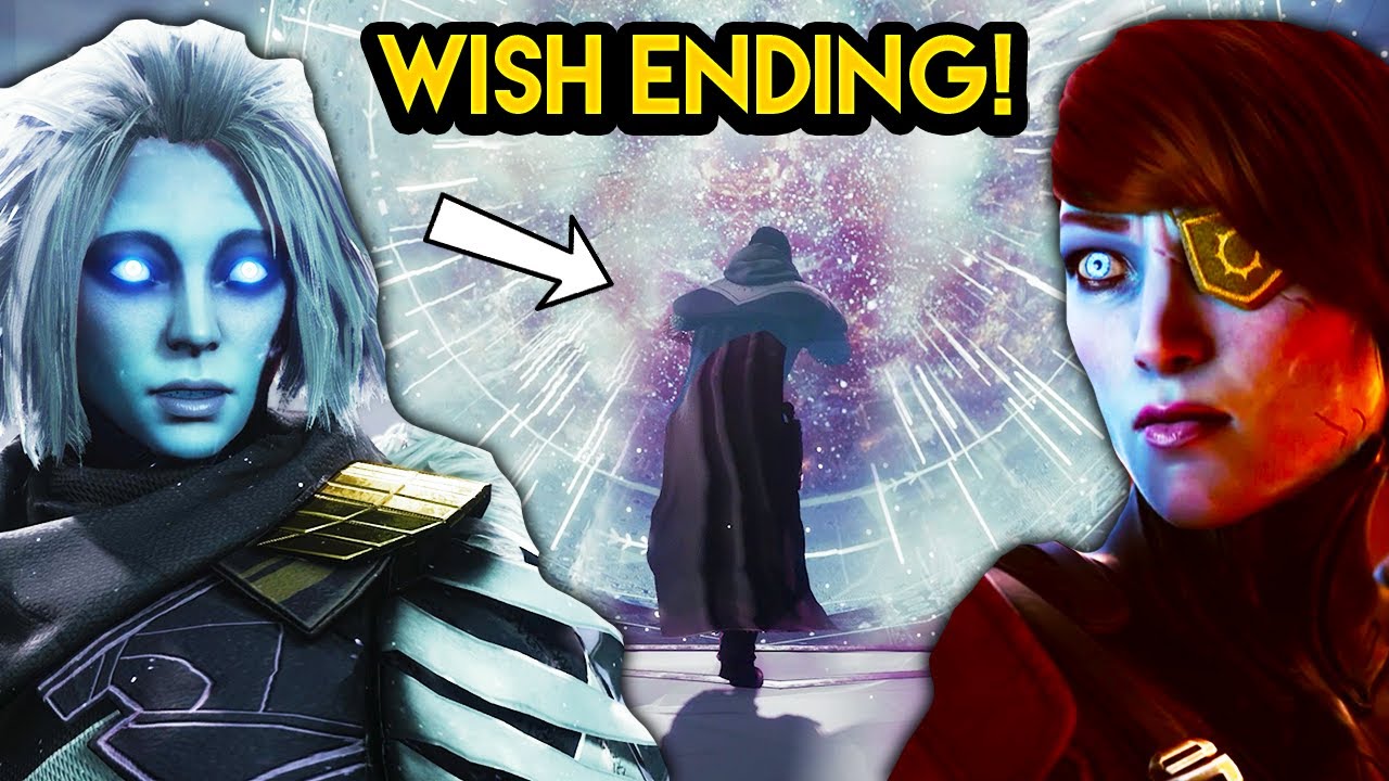 Destiny 2 - WISH ENDING! Enter The Traveler and Riven's Last Wish