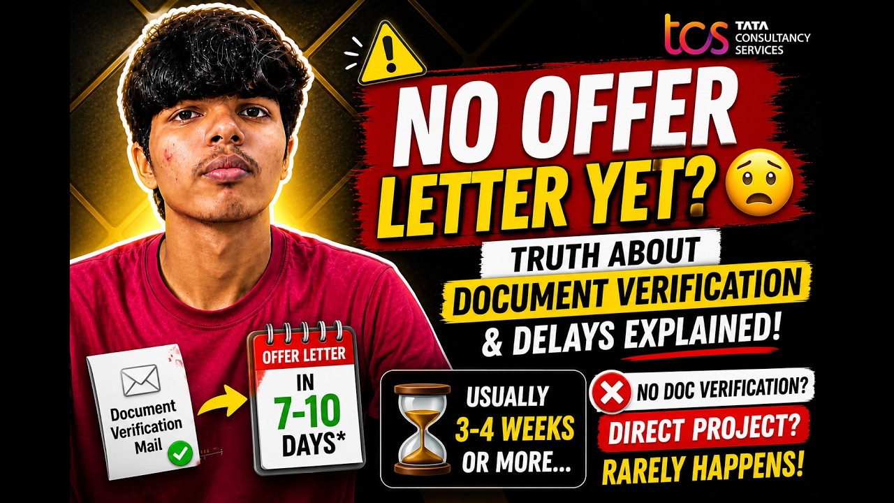 No TCS Offer Letter After Selection? 😰 Here&rsquo;s the REAL Reason
