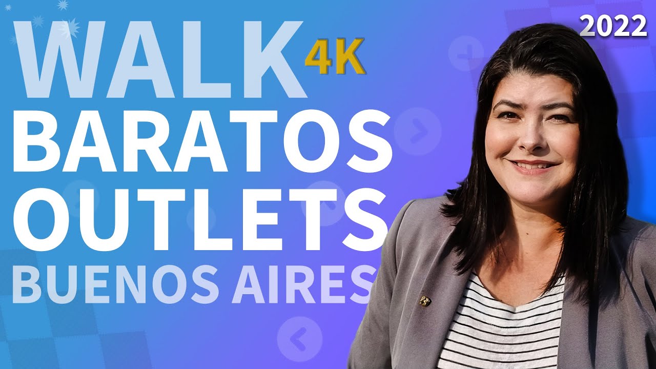 WALK (4K) onde comprar barato - Outlets em Villa Crespo - Buenos Aires - Argentina