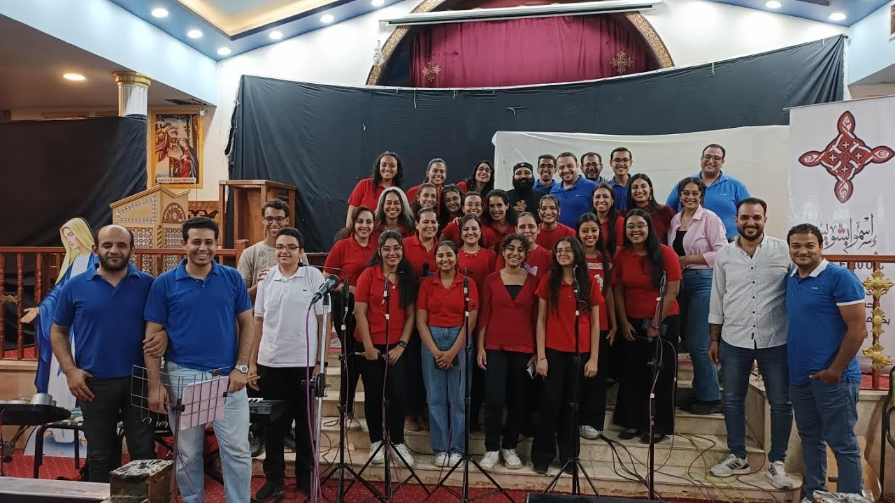 خدمة الفريق من اجتماع جامعيين الشهيدة دميانه بقنا الموافق ٦/١٠/٢٠٢٥