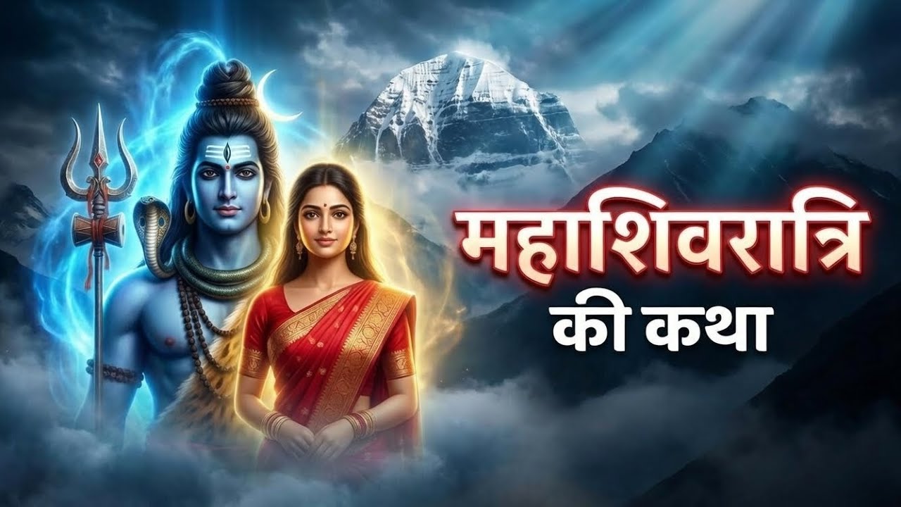 महाशिवरात्रि की सम्पूर्ण पौराणिक कथा | Shiva Parvati Vivah | Neelkanth Mahadev | Shivratri Katha