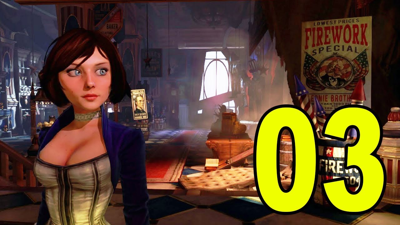 Bioshock Infinite - Part 3 - Brutal Melee Machine (Let's Play / Playthrough / Walkthrough)